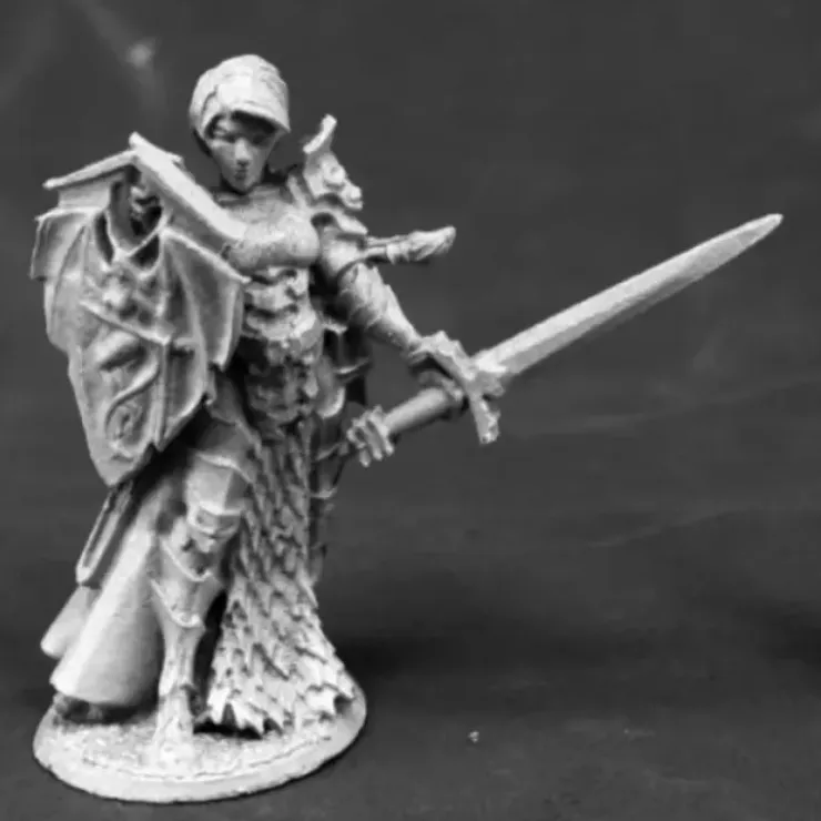 Tabletop Miniatures>Reaper Miniatures Mara Frostraven Female Anti-Paladin 03800 Dark Heaven Metal - Your Source for Gaming Essentials