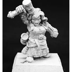 Tabletop Miniatures>Reaper Miniatures Margara, Dwarf Mage #14082 Dwarves Unpainted RPG Mini Figure - Your Source for Gaming Essentials