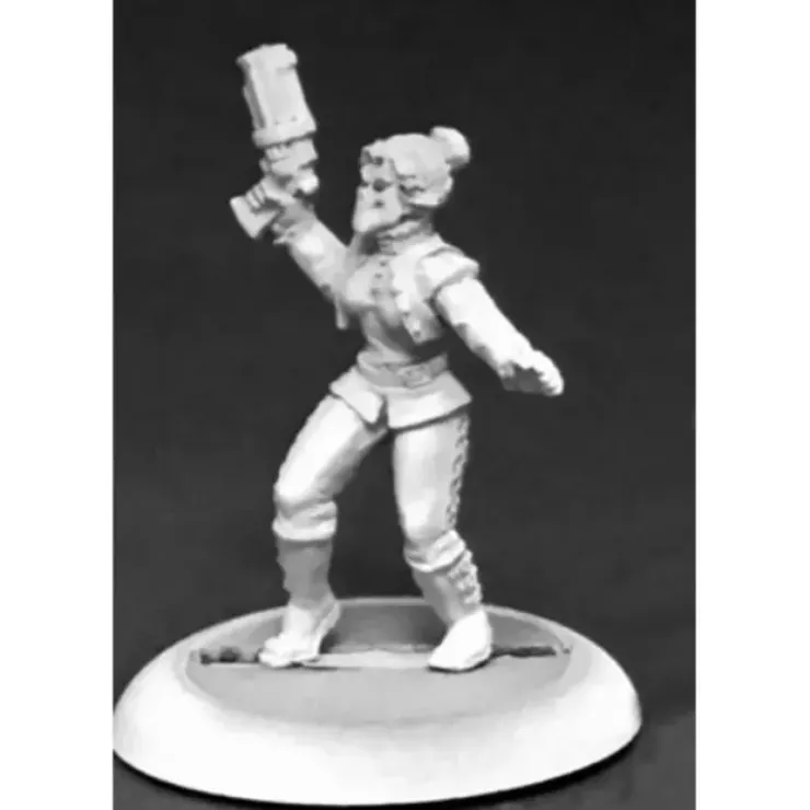 Tabletop Miniatures>Reaper Miniatures Masked Crusader (female) #59044 Savage Worlds Unpainted Figure - Your Source for Gaming Essentials