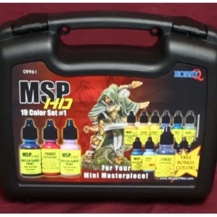 Tabletop Miniatures>Reaper Miniatures Master Series HD Paint Set 1 #09961 for Painting Mini Figures - Your Source for Gaming Essentials