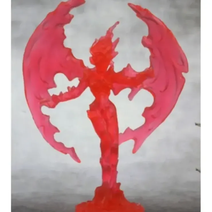 Tabletop Miniatures>Reaper Miniatures Medium Fire Elemental #77083 Bones Unpainted Plastic Figure - Your Source for Gaming Essentials