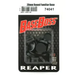 Reaper Miniatures 20mm Round Plastic Flat Top Base (25) RPG Accessory #74041 - Your Source for Gaming Essentials* Tabletop Miniatures