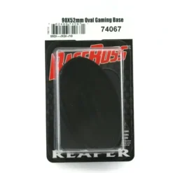 Tabletop Miniatures>Reaper Miniatures 90mm x 52mm Oval Gaming Base (10) #74067 Accessory - Your Source for Gaming Essentials