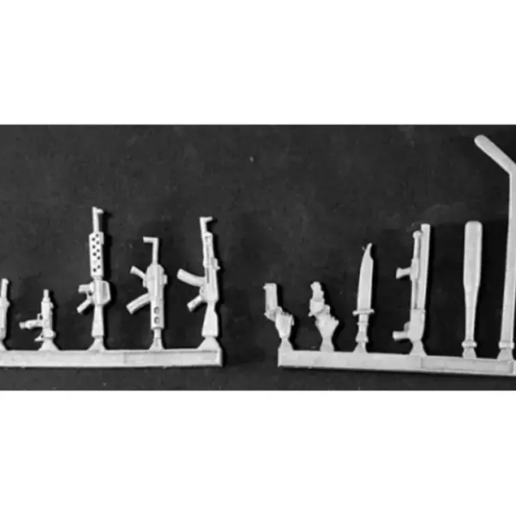 Tabletop Miniatures>Reaper Miniatures Modern Weapons Pack (11) 50026 Chronoscope D&D RPG Mini Figure - Your Source for Gaming Essentials