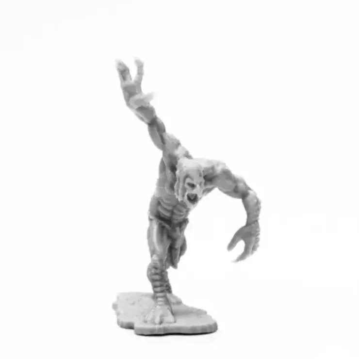 Tabletop Miniatures>Reaper Miniatures Moor Troll #44121 Bones Black Unpainted Plastic Figure - Your Source for Gaming Essentials