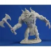 Tabletop Miniatures>Reaper Miniatures Mountain Troll #77333 Bones Unpainted Plastic RPG Mini Figure - Your Source for Gaming Essentials