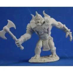 Tabletop Miniatures>Reaper Miniatures Mountain Troll #77333 Bones Unpainted Plastic RPG Mini Figure - Your Source for Gaming Essentials