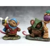 Tabletop Miniatures>Reaper Miniatures Mousling Druid & Beekeeper #03744 Dark Heaven Unpainted Figure - Your Source for Gaming Essentials