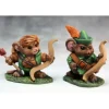 Tabletop Miniatures>Reaper Miniatures Mousling Ranger & Yeoman #03743 Dark Heaven Legends Unpainted - Your Source for Gaming Essentials