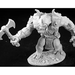 Tabletop Miniatures>Reaper Miniatures Moutain Troll 02877 Dark Heaven Legends Unpainted Metal Figure - Your Source for Gaming Essentials