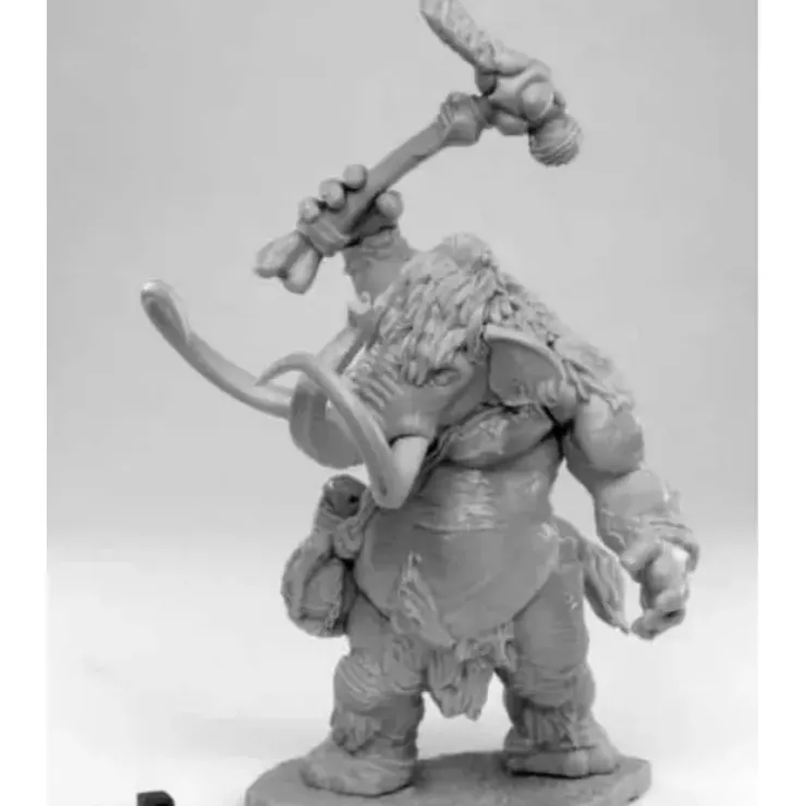 Tabletop Miniatures>Reaper Miniatures Mumlak - Deluxe Boxed Set #44102 Bones Black Unpainted Plastic - Your Source for Gaming Essentials