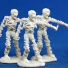 Tabletop Miniatures>Reaper Miniatures Mummy (3) #77144 Bones Unpainted Plastic D&D RPG Mini Figure - Your Source for Gaming Essentials