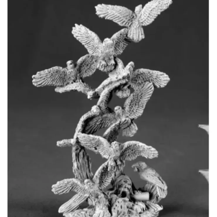 Tabletop Miniatures>Reaper Miniatures Murder of Crows #03479 Dark Heaven Legends Unpainted Metal - Your Source for Gaming Essentials