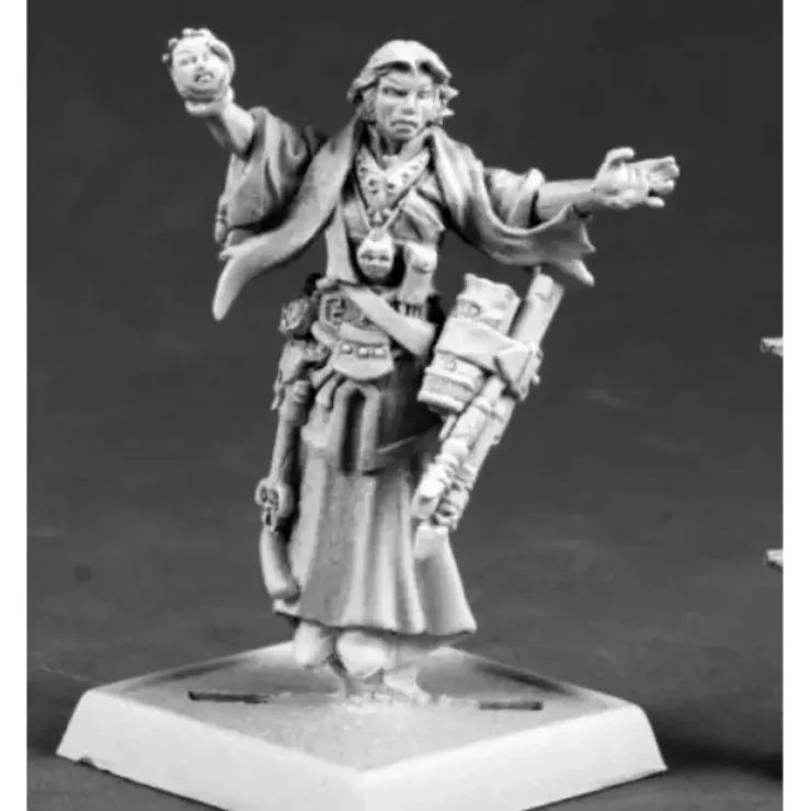Tabletop Miniatures>Reaper Miniatures Mystic Theurge #60063 Pathfinder Miniatures Unpainted D&D Mini - Your Source for Gaming Essentials