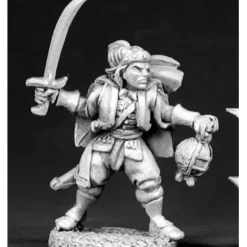 Tabletop Miniatures>Reaper Miniatures Nabin, Desert Ranger #02586 Dark Heaven Unpainted Metal - Your Source for Gaming Essentials