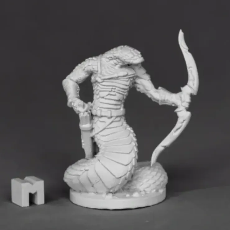 Tabletop Miniatures>Reaper Miniatures Nagendra Archer #03916 Dark Heaven Legend Unpainted Metal Mini - Your Source for Gaming Essentials