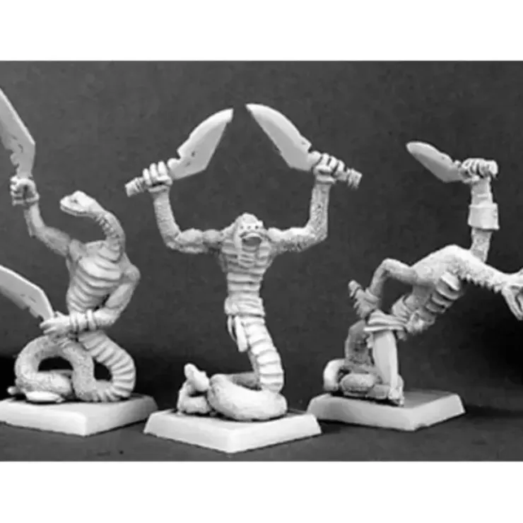 Tabletop Miniatures>Reaper Miniatures Nagendra Rangers (9) #06155 Warlord Army Pack Unpainted Mini - Your Source for Gaming Essentials