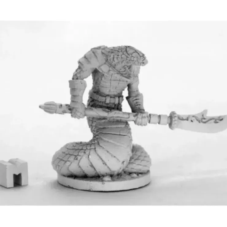 Tabletop Miniatures>Reaper Miniatures Nagendra Spearman #03963 Dark Heaven Legends Unpainted Metal - Your Source for Gaming Essentials