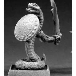 Tabletop Miniatures>Reaper Miniatures Nagendra Warrior #14498 Reptus Unpainted RPG D&D Mini Figure - Your Source for Gaming Essentials