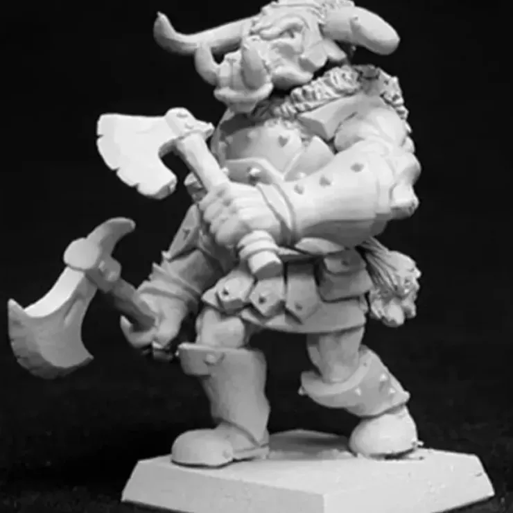 Tabletop Miniatures>Reaper Miniatures Narg Bloodtusk, Reven Captain #14049 Warlord D&D Mini Figure - Your Source for Gaming Essentials