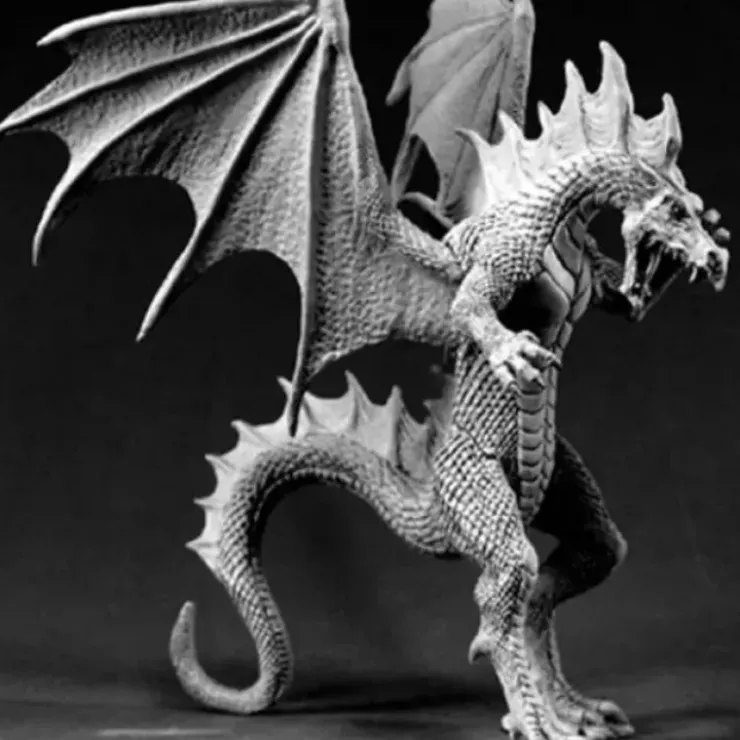 Tabletop Miniatures>Reaper Miniatures Narthalyssk, Dragon 02549 Dark Heaven Legends Unpainted Metal - Your Source for Gaming Essentials