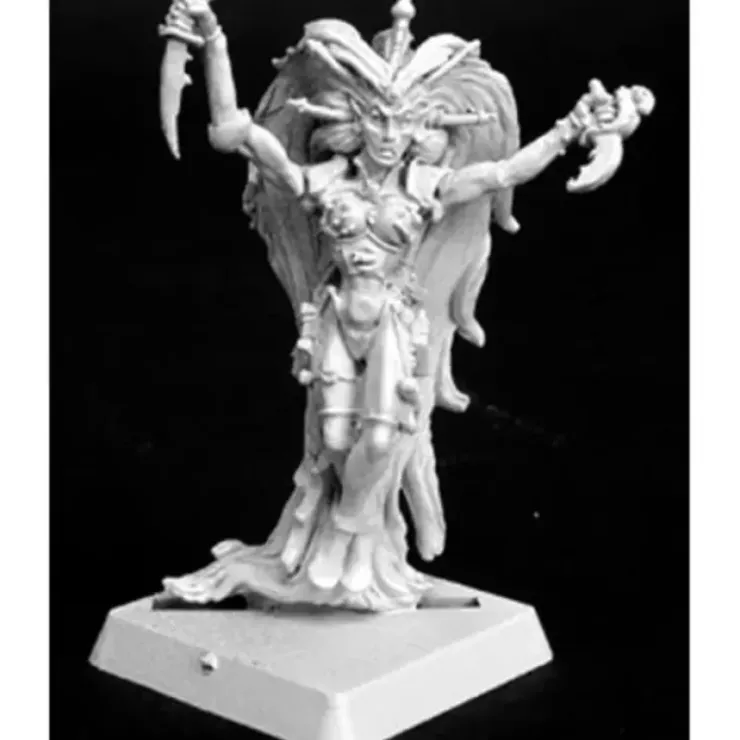 Tabletop Miniatures>Reaper Miniatures Nasithe, Darkspawn Hero #14078 Darkspawn Unpainted D&D Mini - Your Source for Gaming Essentials