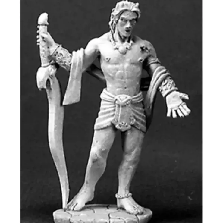 Tabletop Miniatures>Reaper Miniatures Nephal Shadow Prince Demon #03086 Dark Heaven Unpainted Metal - Your Source for Gaming Essentials