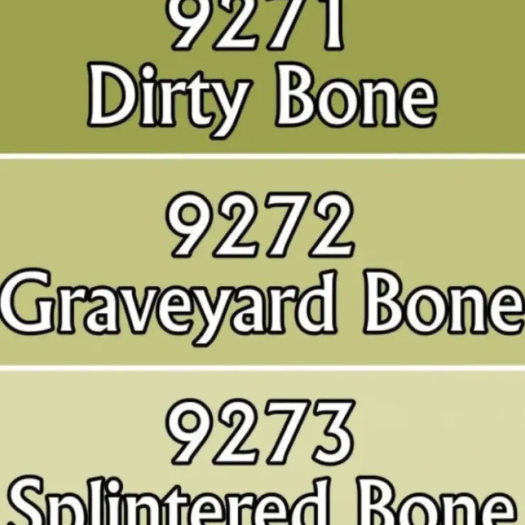 Tabletop Miniatures>Reaper Miniatures Neutral Bone #09791 Master Series Triads 3 Pack .5oz Paint - Your Source for Gaming Essentials