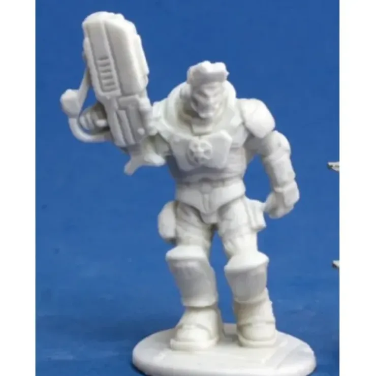 Tabletop Miniatures>Reaper Miniatures Nick Stone #80016 Bones Unpainted RPG D&D Mini Figure - Your Source for Gaming Essentials
