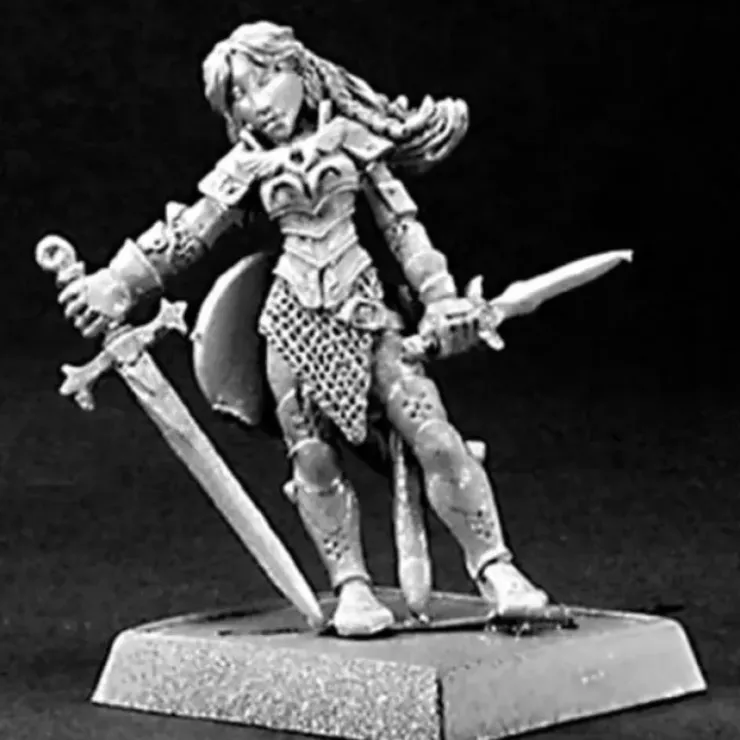 Tabletop Miniatures>Reaper Miniatures Nicole of the Blade #14345 Sisters Of The Blade Unpainted Mini - Your Source for Gaming Essentials