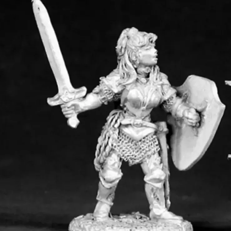 Tabletop Miniatures>Reaper Miniatures Nicole Of the Blade 02535 Dark Heaven Legends Unpainted Metal - Your Source for Gaming Essentials