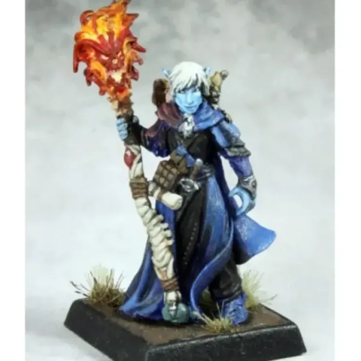 Tabletop Miniatures>Reaper Miniatures Nolevniss Azrinae #60162 Pathfinder Miniatures Unpainted Mini - Your Source for Gaming Essentials