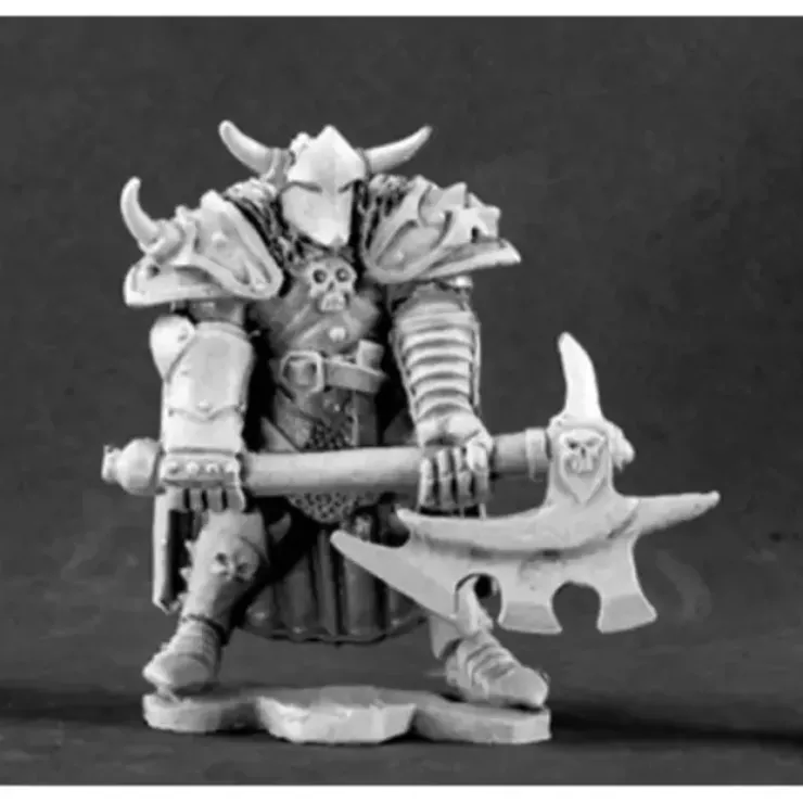 Tabletop Miniatures>Reaper Miniatures Norgol, Irongrave Knight #03451 Dark Heaven Unpainted Metal - Your Source for Gaming Essentials