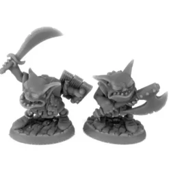 Tabletop Miniatures>Reaper Miniatures Norker Warriors (2) #04034 Unpainted Metal Figures - Your Source for Gaming Essentials