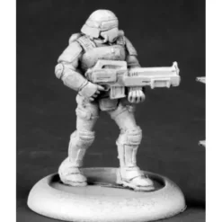 Tabletop Miniatures>Reaper Miniatures Nova Corp Rifleman #50183 Chronoscope D&D RPG Mini Figure - Your Source for Gaming Essentials