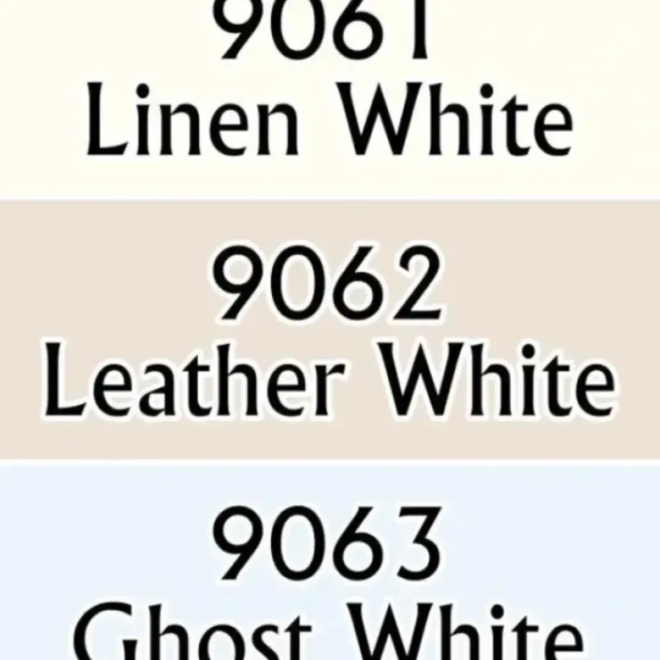 Tabletop Miniatures>Reaper Miniatures Off-Whites #09721 Master Series Triads 3 Pack .5oz Paint - Your Source for Gaming Essentials