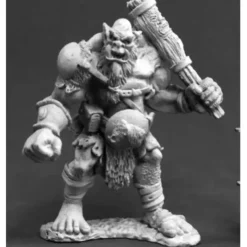 Tabletop Miniatures>Reaper Miniatures Ogre Cheiftain #02832 Dark Heaven Legends Unpainted Metal - Your Source for Gaming Essentials