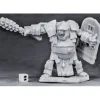 Tabletop Miniatures>Reaper Miniatures Ogre Chieftain#77566 Bones Unpainted Plastic RPG Mini Figure - Your Source for Gaming Essentials