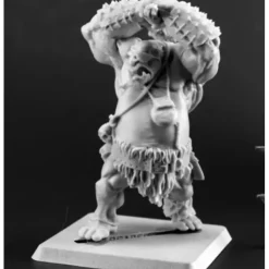 Tabletop Miniatures>Reaper Miniatures Ogre Smasher #03710 Dark Heaven Legends Unpainted Metal Figure - Your Source for Gaming Essentials