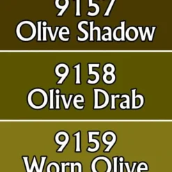 Tabletop Miniatures>Reaper Miniatures Olive Drabs #09753 Master Series Triads 3 Pack .5oz Paint - Your Source for Gaming Essentials