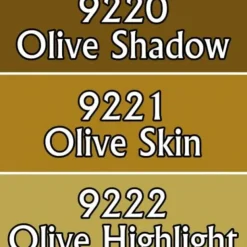 Tabletop Miniatures>Reaper Miniatures Olive Skintones #09774 Master Series Triads 3 Pack .5oz Paint - Your Source for Gaming Essentials