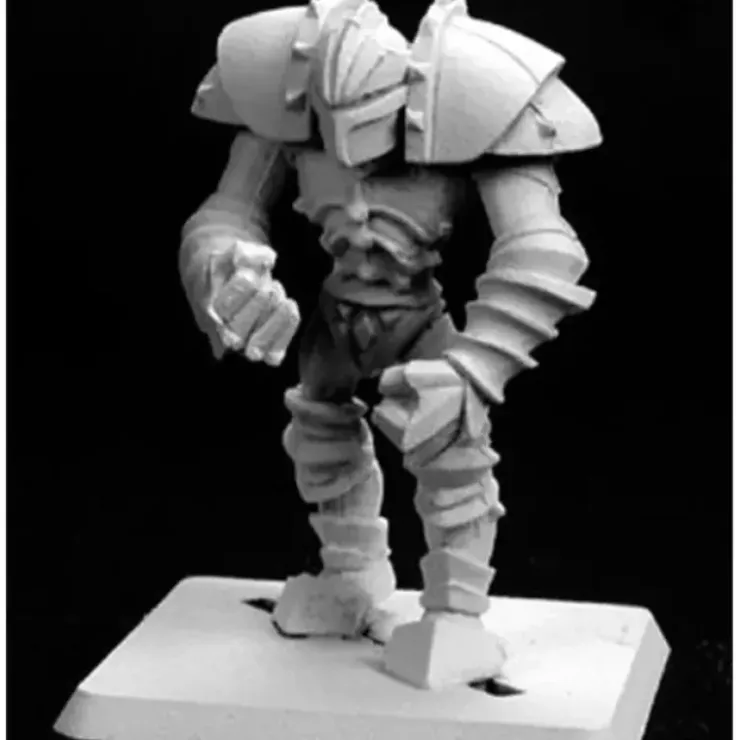 Tabletop Miniatures>Reaper Miniatures Onyx Golem, Overlords Monster #14122 Overlords Unpainted Mini - Your Source for Gaming Essentials