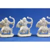 Tabletop Miniatures>Reaper Miniatures Orc Archers (3) #77002 Bones Unpainted Plastic RPG Mini Figure - Your Source for Gaming Essentials
