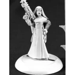 Tabletop Miniatures>Reaper Miniatures Order of St. George Nun #59048 Savage Worlds Unpainted Metal - Your Source for Gaming Essentials