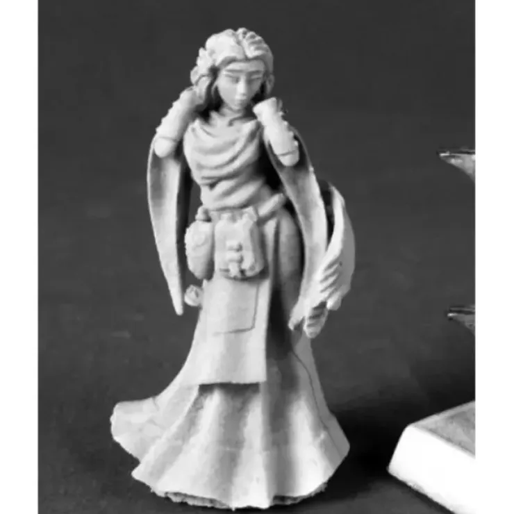 Tabletop Miniatures>Reaper Miniatures Ostarzha Female Elf Cleric 03665 Dark Heaven Legends Unpainted - Your Source for Gaming Essentials