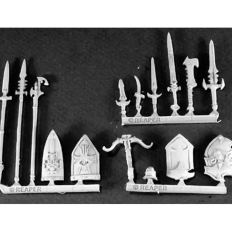 Tabletop Miniatures>Reaper Miniatures Overlord Weapons (15) #14448 Overlords Unpainted RPG D&D Mini - Your Source for Gaming Essentials