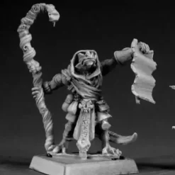 Tabletop Miniatures>Reaper Miniatures Pakpao, Mage #14490 Reptus Unpainted RPG D&D Mini Figure - Your Source for Gaming Essentials