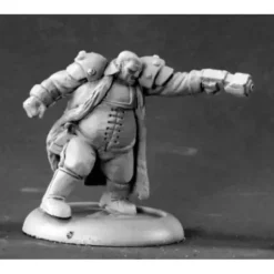 Tabletop Miniatures>Reaper Miniatures Phat Clark, Gang Boss #50112 Chronoscope D&D RPG Mini Figure - Your Source for Gaming Essentials