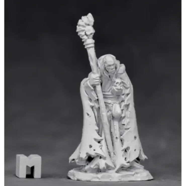 Tabletop Miniatures>Reaper Miniatures Phineas Greybone, Necromancer #03880 Unpainted Metal Figure - Your Source for Gaming Essentials