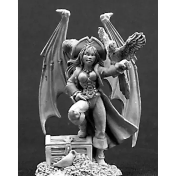Tabletop Miniatures>Reaper Miniatures Pirate Sophie #01420 Special Edition Unpainted RPG Mini Figure - Your Source for Gaming Essentials